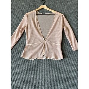 Komarov Sheer Y2K Cottagecore Coquette
Whimsigoth Ethereal Boho Fairycore Top S